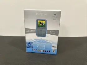 Creative 054651115569 Zen Microphoto Mp3 Player Gray 8gb Fm Radio Voice Recorder