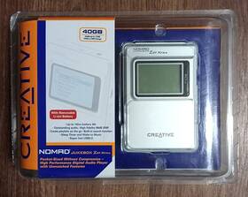 Creative 70pd055000017 Nomad Jukebox Zen Xtra 40gb Silver New Sealed In Box