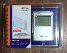 70pd055000017 Creative Nomad Jukebox Zen Xtra 40gb Silver New Sealed In Box