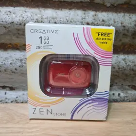 70pf213000ee7 Creative Zen Stone 1gb Media Mp3 Player Red - Open Box