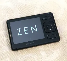 70pf216300115 Creative Zen Black 2 Gb Mp3 Player Audio Book Reader Fm Radio Voice Recorder