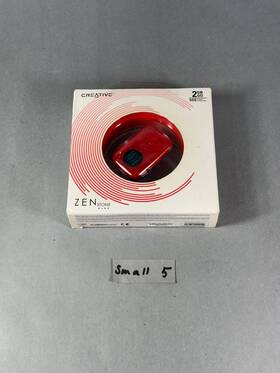 Creative 70pf219100ee1 Zen Stone Plus Fm Radio Voice Recorder 2 Gb Mp3 Wma Media Player Red