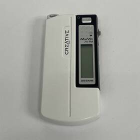 Creative Dap-td000c4 Muvo Tx Fm 256mb White Digital Music Player Mp3 Tested And Working