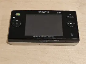 Pmc-hd0001 Creative Hd0001 Zen Portable Media Center 1st Gen Music Video Player Read