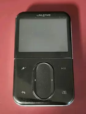 Hdp-hd0003 Creative Zen Vision M 30gb Mp3 Music Player Untested Black/white A15
