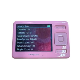Svp-210201 Creative Zen 2gb Pink Mp3 Player Portable Digital Music