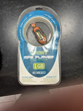 Mps1015 Curtis 1gb Mp3 Player Factory Sealed New Orange Sport Style