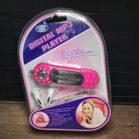 512mb-holds Cybergear 021331483799 Cyber Gear Pink Digital 680 Songs-usb Mp3 Player - New Nos