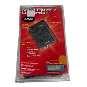 D-link Mp-105 Vintage D-link Mp3 Player Recorder 32mb New Sealed Voice Expansion Slot