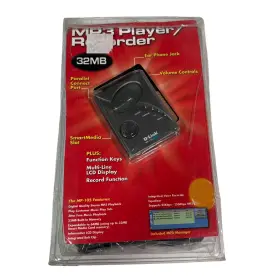 Mp-105 D-link Vintage Mp3 Player Recorder 32mb New Sealed Voice Expansion Slot