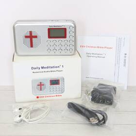 Daily Meditation 862699000170 Esv Childrens Audio Bible Player Electronic Tested See Video