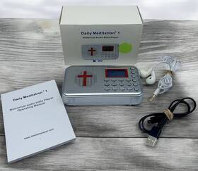 Daily Meditation Dm1-amp-nd 1 Amp Audio Bible Player - Amplified Electronic Tested