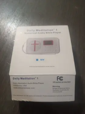 Dm1-kjv-nd Daily Meditation 1 Kjv Non Dramatized Audio Bible Player - Electronic