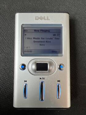 Dell Hvo3t Digital Jukebox Mp3 Music Pocket Dj Model 5gb 1000 Songs Ipod