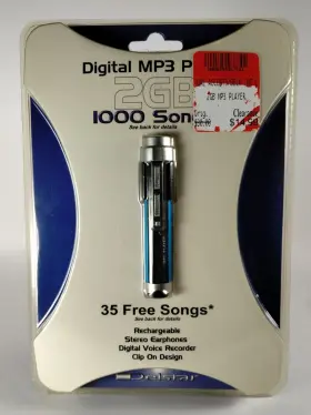 Delstar 400595487734 Digital Mp3 Player 2 Gb New Old Stock Free Shipping