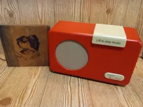 Pa-481-r400 Dementia Music Simple One Touch Player Alzheimers Memory Care Red Tested/works