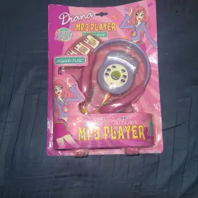 33859 Diana Mp3 Player Battery Operated Pink Purple Yellow Model