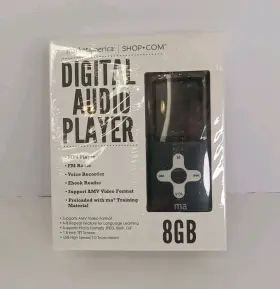 Er-m125 Digital Audio Market America Player 8gb New