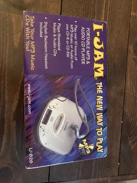 Ij-828 Digital Audio I-jam Portable Mp3 And Cd Player