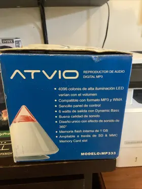 Mp333 Digital Audio Atvio Reproducer Of Mp3 Player