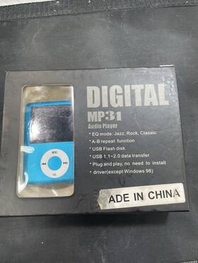 Digital Audio Mp34 Mp 34 Player Teal