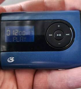 Digital Audio Mw249bu Gpx Mp3 Player 2gb Plays And Wma Files Blue