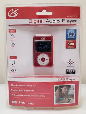 Digital Audio Mw3837red Player Model # Dpi