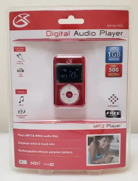 Mw3837red Digital Audio Player Model # Dpi