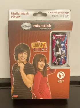 D517045 Digital Blue 2008 Disney Camp Rock Mix-stick Music Player - New Misb
