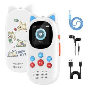 Diofox 155399763545 64gb Mp3 Player With Bluetooth 5.3 Portable Kids Digital Music P