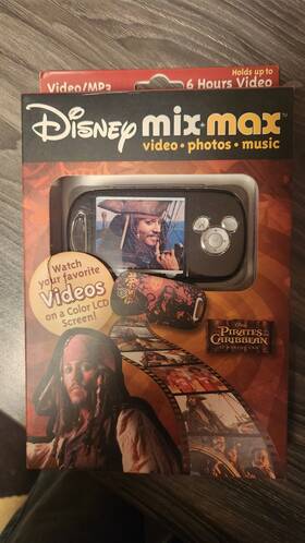Disney 851244002301 2007 Mix Max Pirates Of The Caribbean Video/mp3 Digital Media Player New