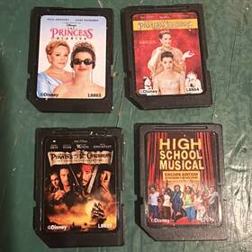 Disney 851244007108 Lot Mix Clip Sd - Hs Musical Pirates Of Carib Princess Diary1 2