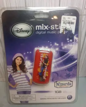 Disney 851244008242 Mix Stick 1gb Expandable Mp3 Player Wizards Of Waverly Place Selena Gomez