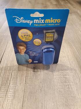 Disney Ddeal-7 Rare Mix Micro Mp3 Player Music Card Radio Jams 7 Plug And Play