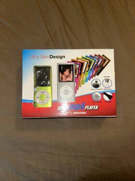 Don T Know 0275242408173 Vintage Video Mp4 Player With Built In Speaker Still Box Never Used