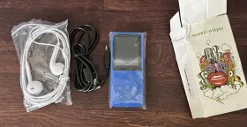 Dyzeryk 639558237684 Mp3 Music Player With 16gb Micro Sd Card Supports Up To 128gb Fm Radio/voice Re