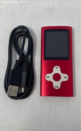 Eclipse 180rd Red 4gb 1.8 In Usb 2.0 Portable Mp3 Media Player
