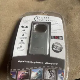 180rd4gb Eclipse 180 Portable Media Player - 4gb Red 1.8 Inch Lcd Full Color Display