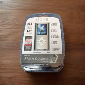 Eclipse 180sl Factory Sealed 8gb 1.8 Inch Lcd Display Movies And Music Media Player