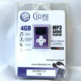 Eclipse-cld4pl Eclipse Mp3 Player 4gb Sealed As-is