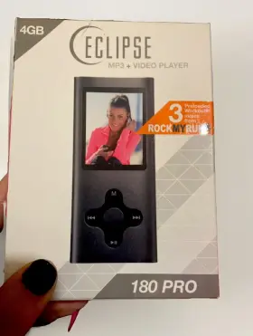 Et15104305 Eclipse 4gb Video Mp3 Music Or Podcast Player Radio 180 Pro Tuner Nib