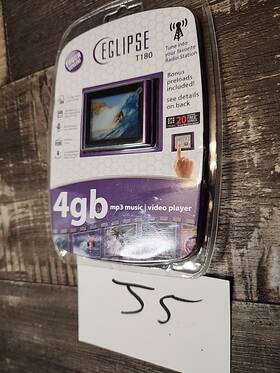 Eclipse Mtet1804gbp T180 Series Mp3 Video 4gb Player New