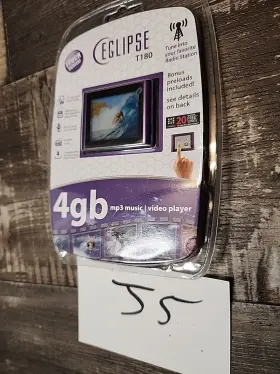 Mtet1804gbp Eclipse T180 Series Mp3 Video 4gb Player New