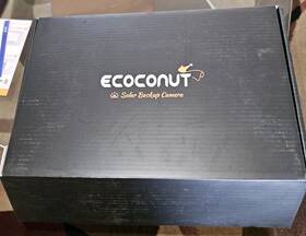 Ecoconut X00327jkwf Sc50 Solar Panel Wireless Backup Camera 5ftft Monitor Rear View New