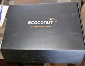 X00327jkwf Ecoconut Sc50 Solar Panel Wireless Backup Camera 5ftft Monitor Rear View New
