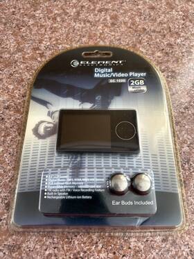 Element Electronics Gc-1020 Vintage Digital Music/video Player Model