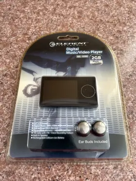 Gc-1020 Element Electronics Vintage Digital Music/video Player Model