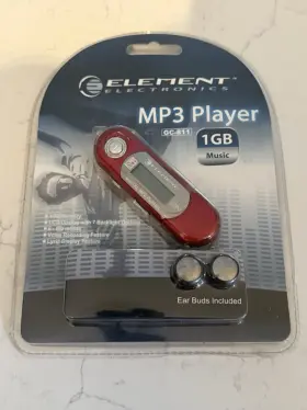 Cg-811 Element Gc-811 Electronics 16gb Digital Mp3 Player Red