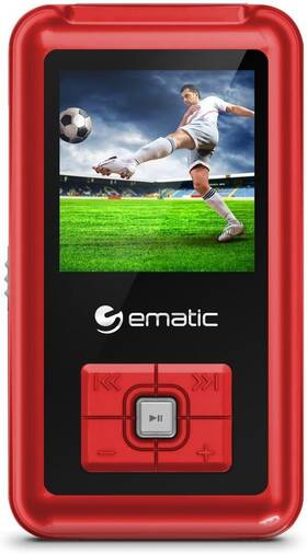 Ematic 692620027408 8gb Mp3 Video Player With Fm Tuner/recorder And 1.5-inch Color Screen