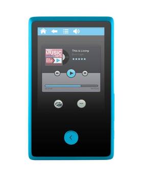 Ematic 817707016827 8gb Mp3 Video Player With Fm Tuner Voice Recorder Bluetooth 2.4-inch Touch